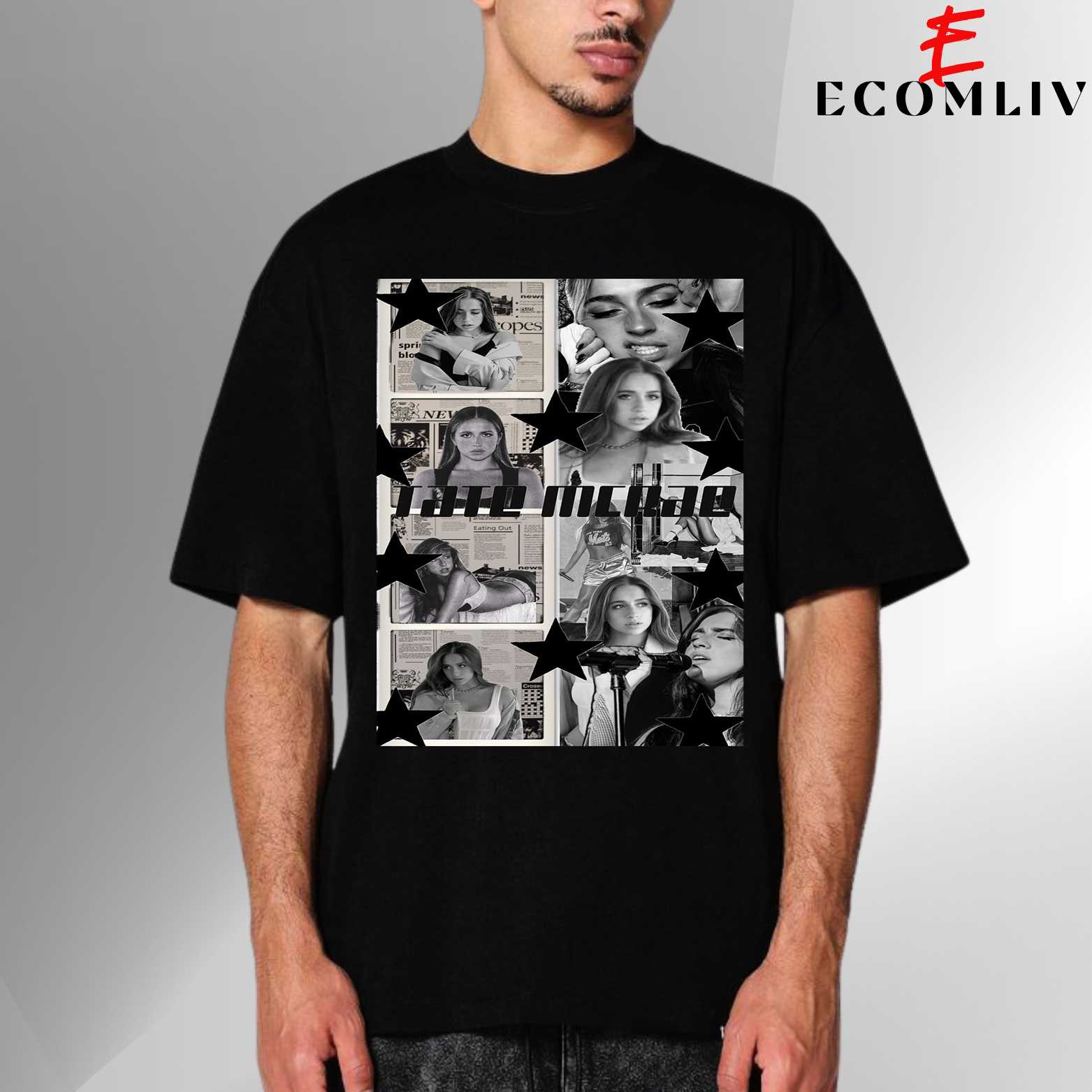 Tate Mcrae Retro Pop Culture T-Shirt, Classic Tee Iconic Music Shirt